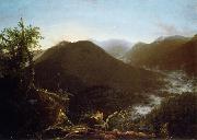 Thomas Cole Sunrise in the  Catskill oil